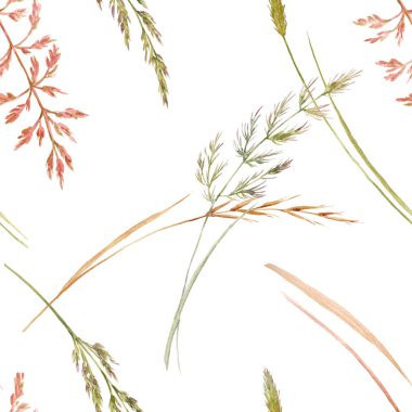 Vahşi alan çim desen