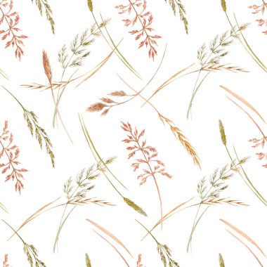 Vahşi alan çim desen