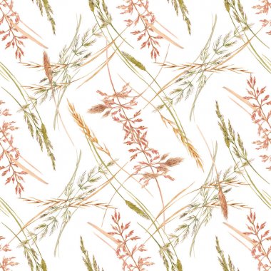 Vahşi alan çim desen