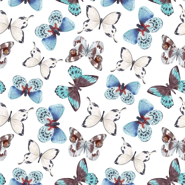 suluboya kelebek deseni