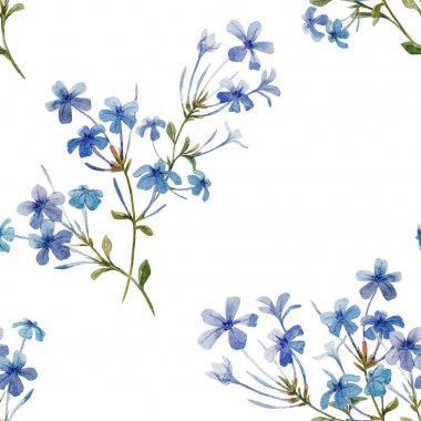 Suluboya çiçek deseni