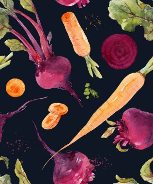 Suluboya pancar vektör desen