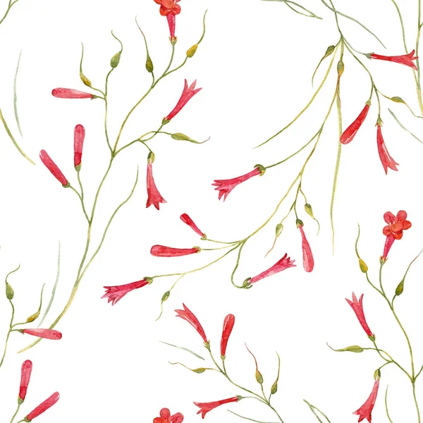 수채화 꽃무늬 — 스톡 사진