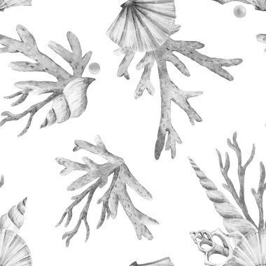 Suluboya deniz hayat vektör desen