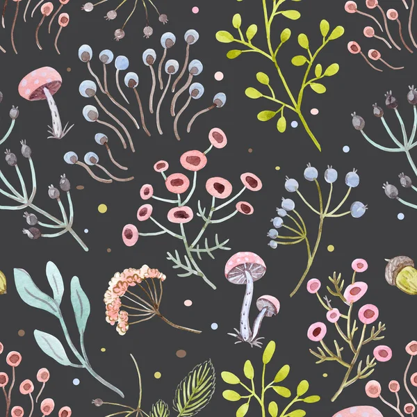 Acuarela patrón floral abstracto —  Fotos de Stock