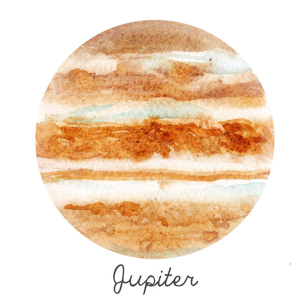 Иллюстрация планеты Юпитер
