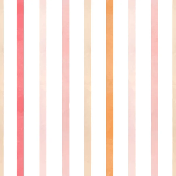 Mooi naadloos patroon met aquarelkleurige pasteltinten strepen. Minimalistische voorraadillustratie. — Stockfoto