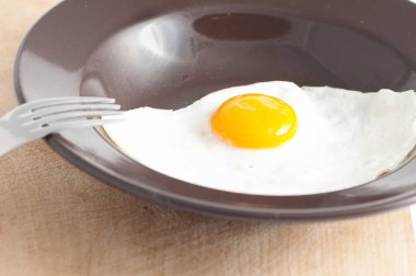 kızarmış yumurta görünümünü