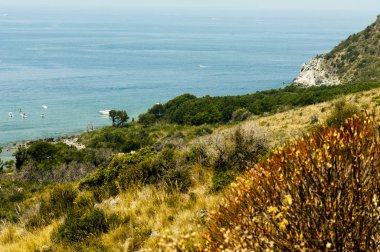Maratea.Italy denizin panoramik manzaralı