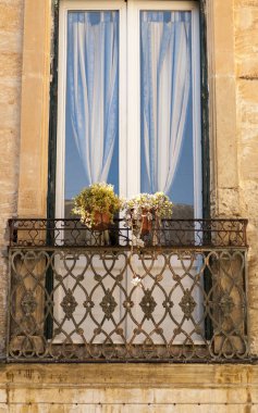 balkon iç Panjur ile