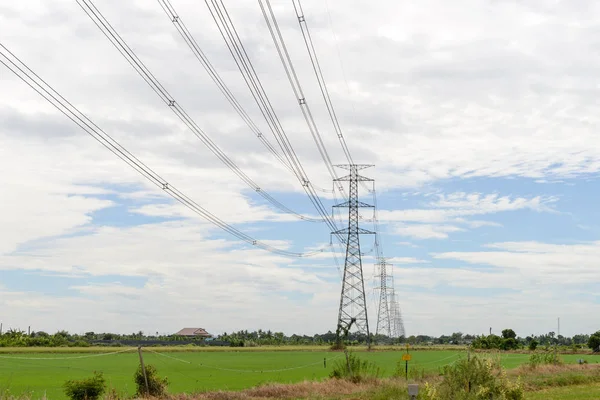 Yüksek gerilim elektrik pilon sistemi, elektrik iletim güç hattı