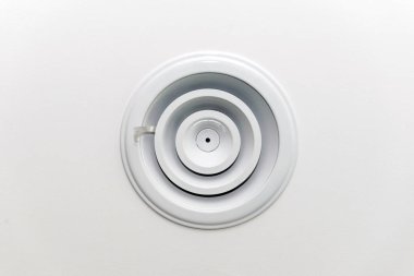 Hava kanalı havalandırma daire şeklinde