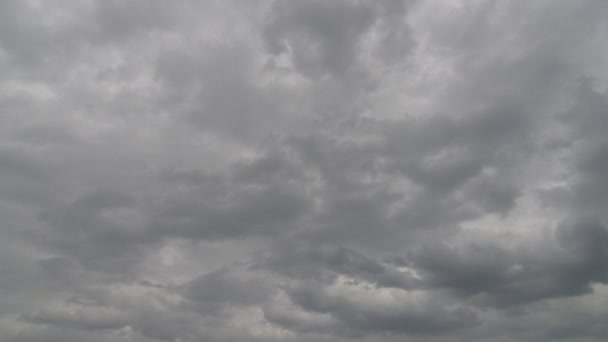 Acerca Lapso Tiempo Las Nubes Lluvia — Vídeos de Stock