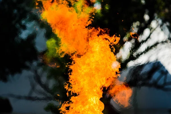 Αφηρημένα Φόντο Φλόγα Πυρός Φλόγα Υφή — Φωτογραφία Αρχείου