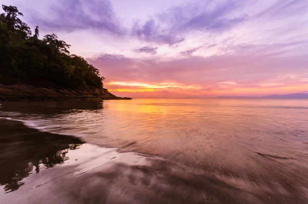 Landscape Beautiful Seascape Sea Cloud Sky Sunset — Stock Photo, Image