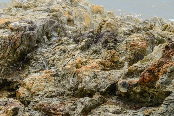 Tekstur close-up batu. Gunakan untuk latar belakang — Stok Foto