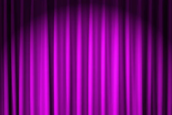 Closed purple velvet curtain - use for background — 스톡 사진