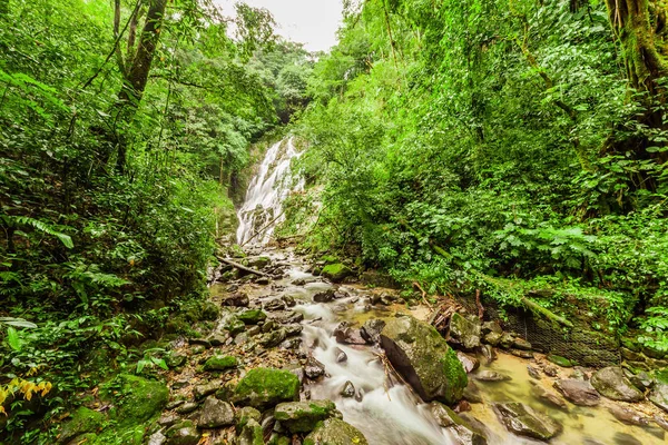 Chorro el Macho, the waterfall in El Valle de Anton, Panama — стокове фото
