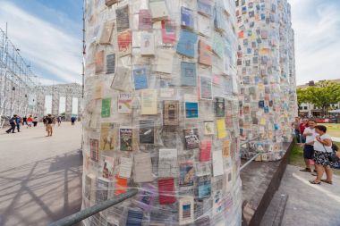 Kassel, Almanya - 15 Haziran 2017: Kassel alır 