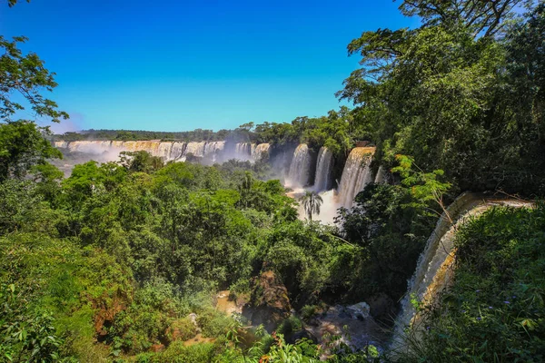 Iguazufallen Den Argentinska Sidan — Stockfoto