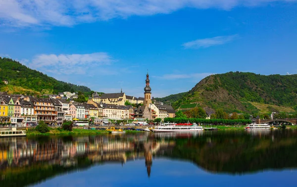 Cochem Mosel Almanya Üzerinde — Stok fotoğraf