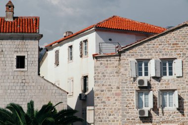 Yaz gündüz, Budva, Karadağ'ın eski şehir