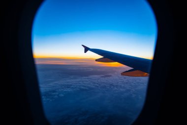 Hava uçaktan havadan görünümü 