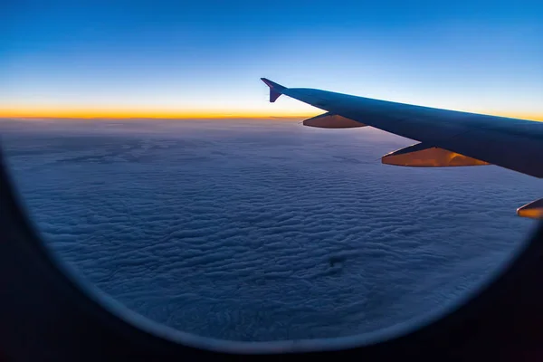 Widok z samolotu air — Zdjęcie stockowe