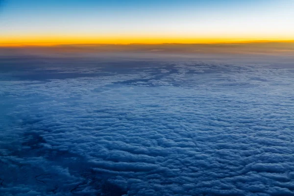 Widok z samolotu air — Zdjęcie stockowe