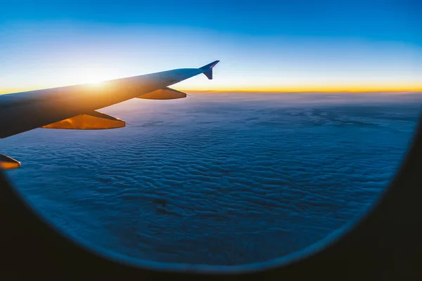 飛行機から空撮 — ストック写真