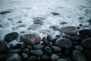 Barents Denizi Kuzey Buz Denizi içinde. Kola Yarımadası, Rusya Federasyonu