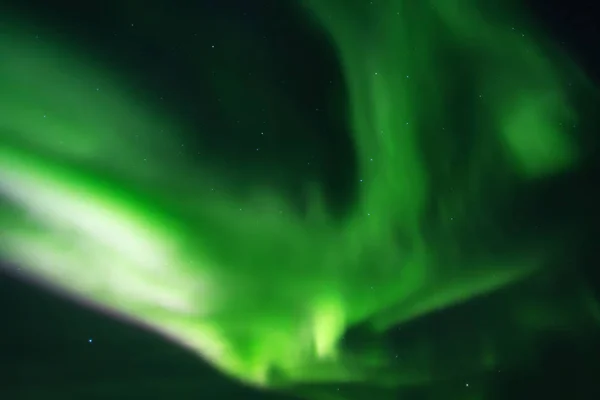 Northern lights. Aurora borealis natur landskap på natten — Stockfoto