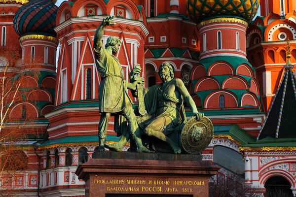 Собор Святого Василия на Красной площади в Москве
