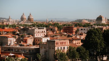 Roma'ya havadan görünümü 