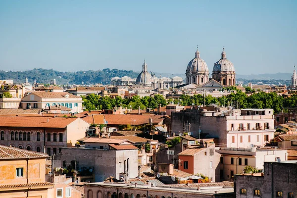 Vista aérea a Roma — Foto de Stock