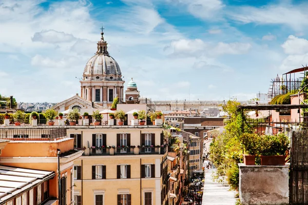 Vista aérea a Roma — Foto de Stock