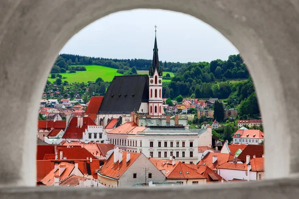 Ceski Krumlov starego miasta — Zdjęcie stockowe