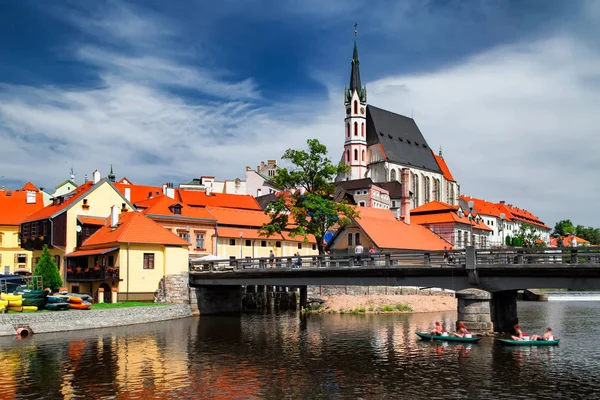 Ceski Krumlov starego miasta — Zdjęcie stockowe