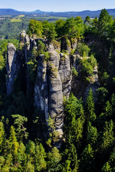Szász Nemzeti Park Svájc — Stock Fotó