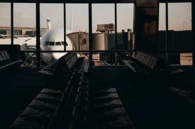 Düzlemde yatılı. Terminal içeriden görüntülemek