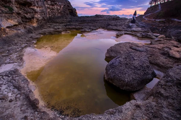 Broken Beach à l'île de Nusa Penida. Indonésie — Photo