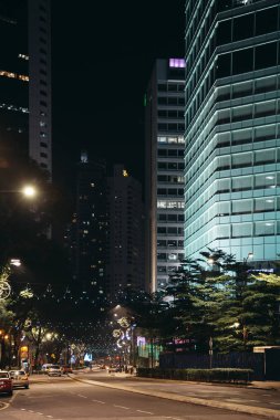 Kuala Lumpur Merkez ilçe nigh City'de. Malezya'nın başkenti