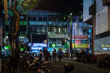 Kuala Lumpur Merkez ilçe nigh City'de. Malezya'nın başkenti
