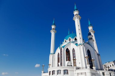 Kul Şerif Camii de Kazan ilçesinde Kremlin. Rusya, Tataristan Cumhuriyeti