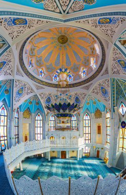 İç Kul Şerif Camii de Kazan ilçesinde içinde. Rusya, Tataristan Cumhuriyeti
