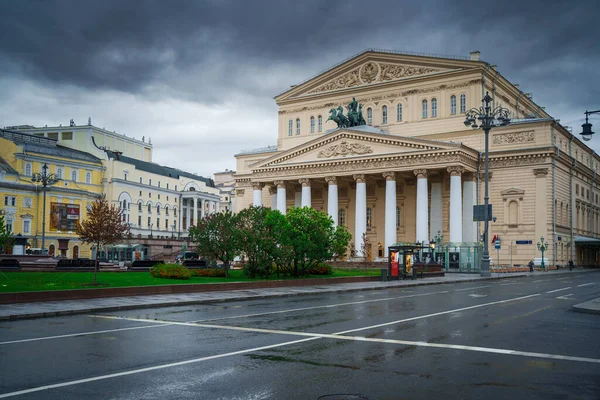 Moscú Rusia Mayo 2020 Calles Vacías Centro Ciudad Debido Cuarentena —  Fotos de Stock