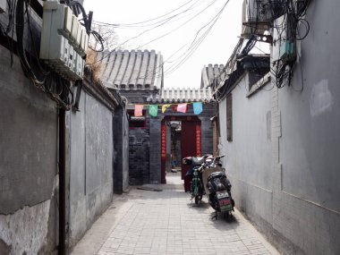 Geleneksel Çince house ın Beijing
