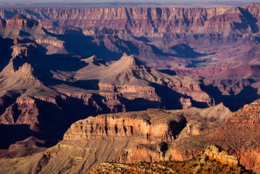 Büyük Kanyon 'da günbatımı - Arizona, Usa