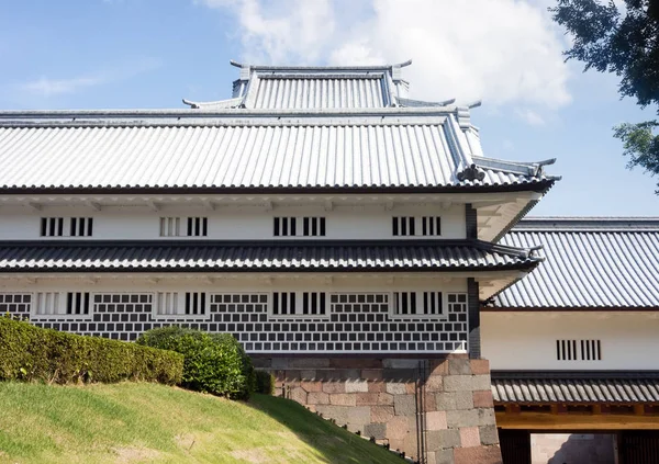 Castelo Samurai Japonês Tradicional Kanazawa — Fotografia de Stock