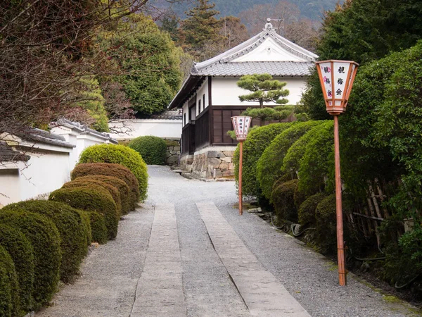 Csendes Utcában Közel Zuishin Ban Templom Ono Kyoto Japán — Stock Fotó